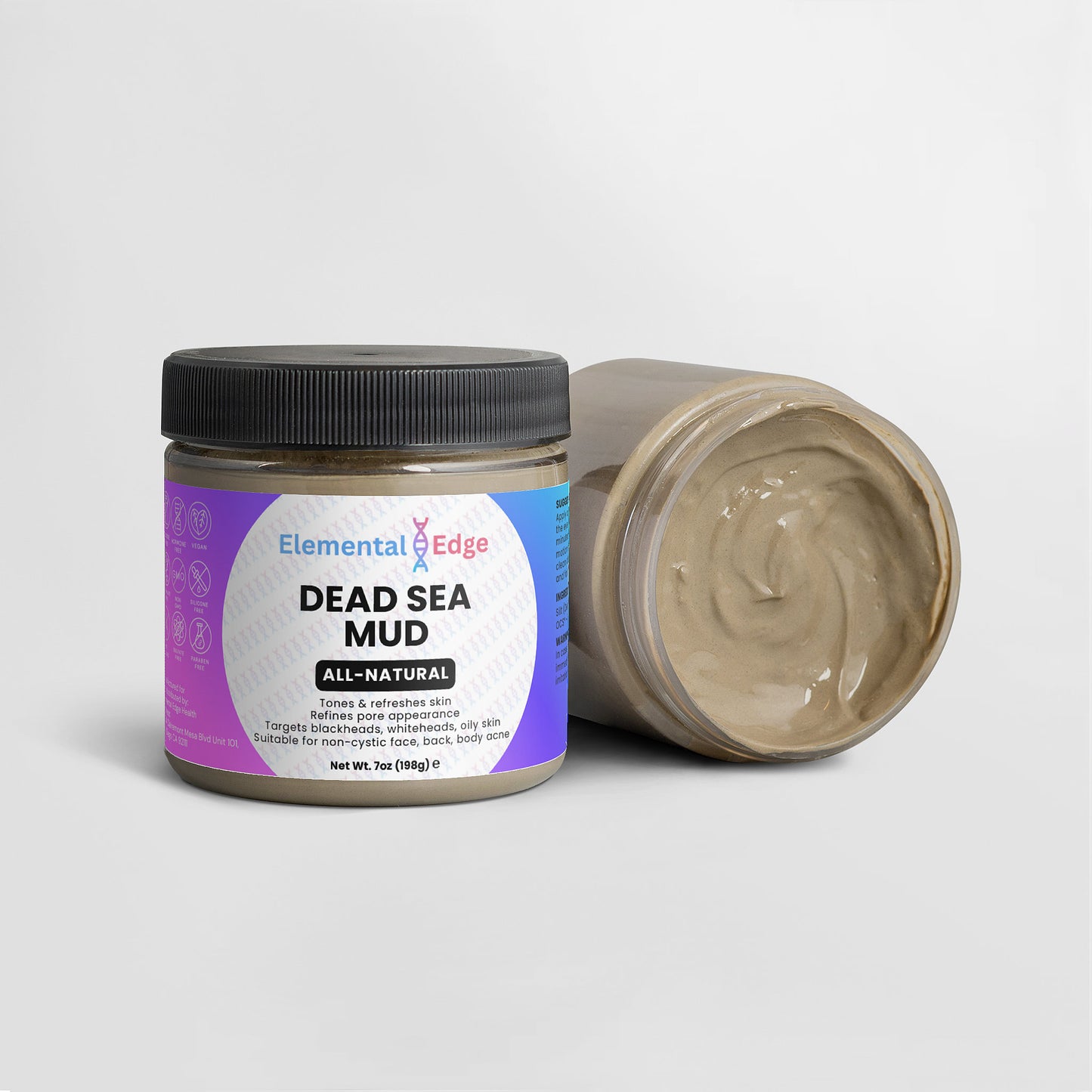 Dead Sea Mud – Purify, Tone & Revitalize | Elemental Edge