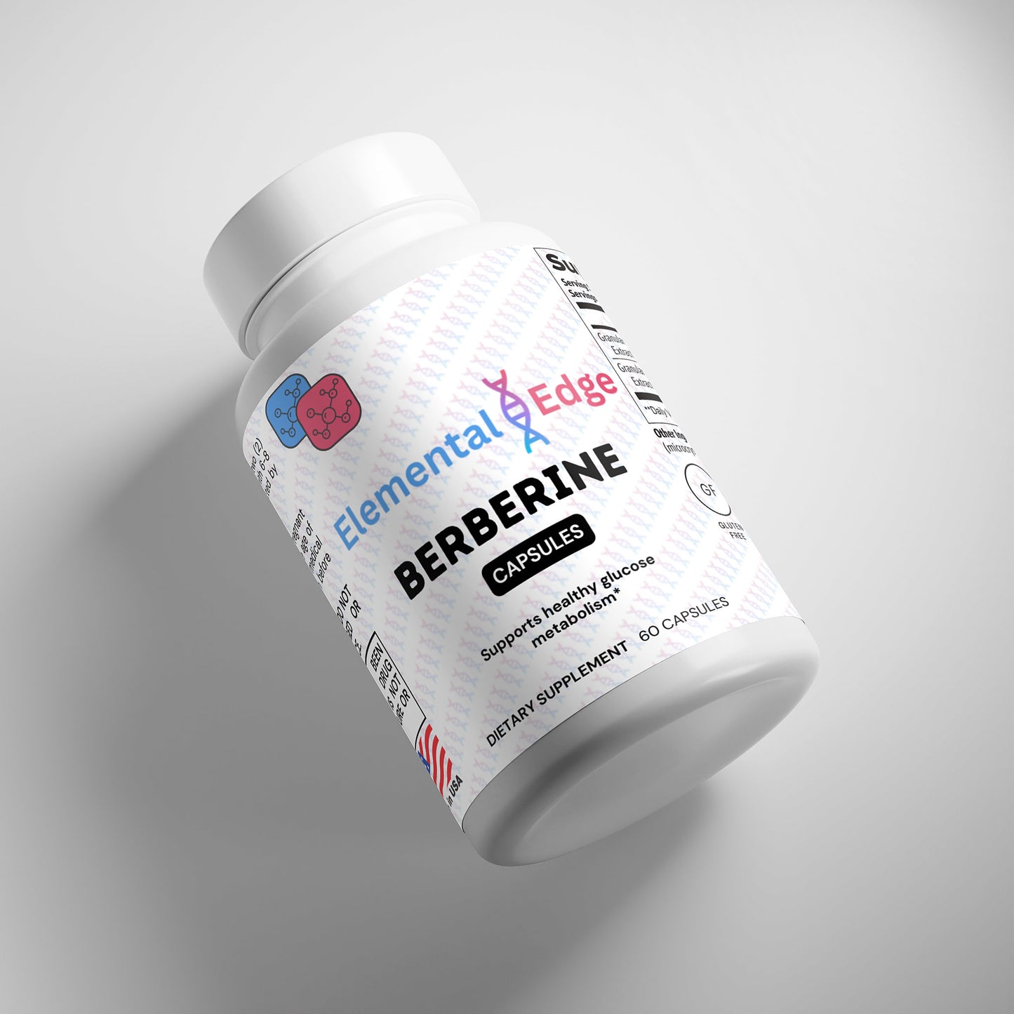 Berberine HCL – Blood Sugar, Heart & Metabolism Support | Elemental Edge