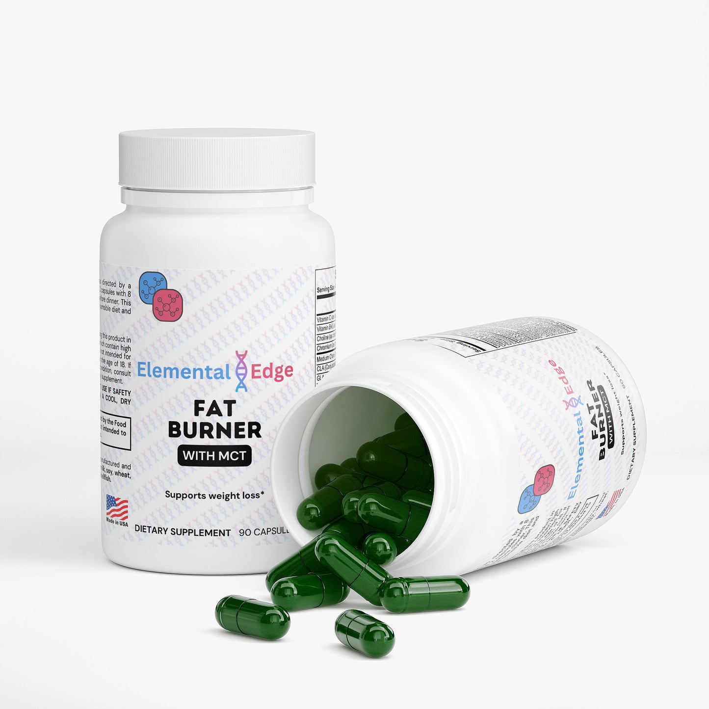 Fat Burner with MCT – Metabolism, Energy & Weight Loss Support | Elemental Edge