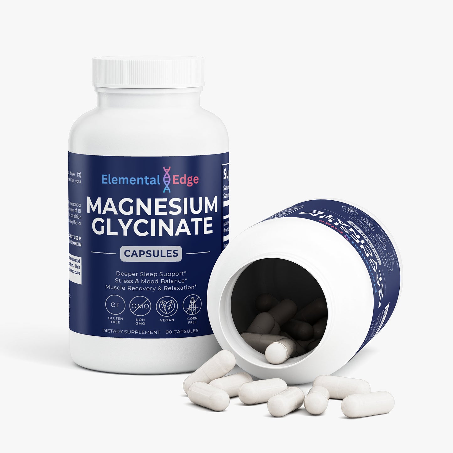 Magnesium Glycinate third party tested non-GMO vegan gluten free