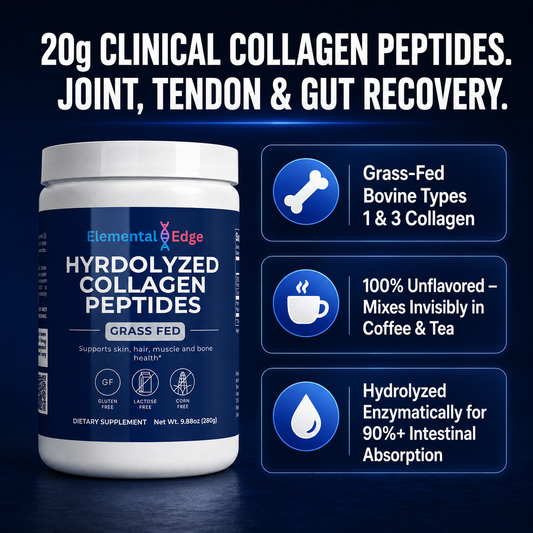 Grass-Fed Hydrolyzed Collagen Peptides - Unflavored