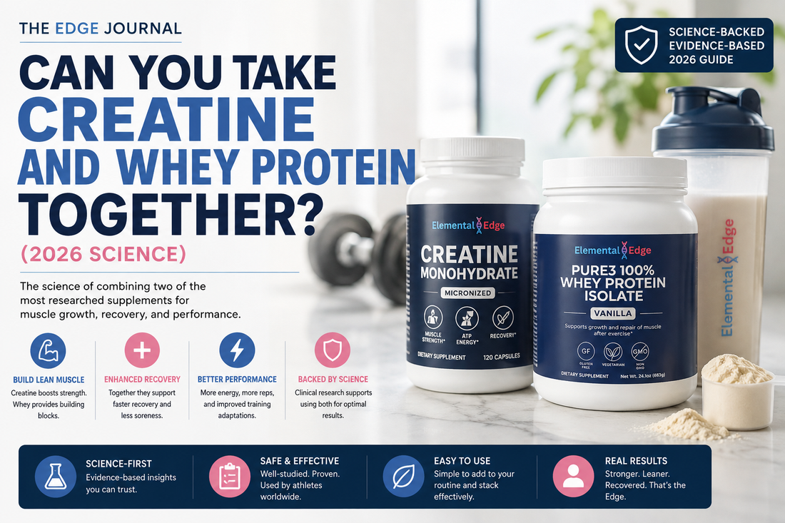 Can You Take Creatine and Whey Protein Together? (2026 Science)