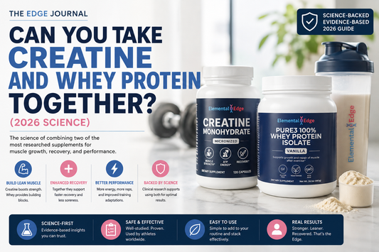 Can You Take Creatine and Whey Protein Together? (2026 Science)