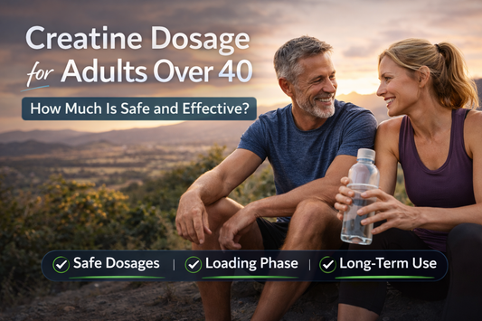 Creatine Dosage for Adults Over 40: Exact Dose, Timing & Safety Guide