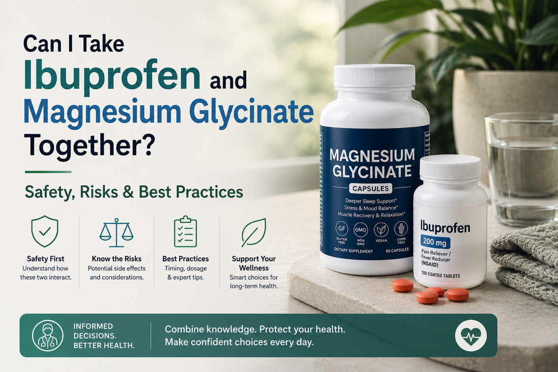 Can I Take Ibuprofen and Magnesium Glycinate Together? Safety Guide