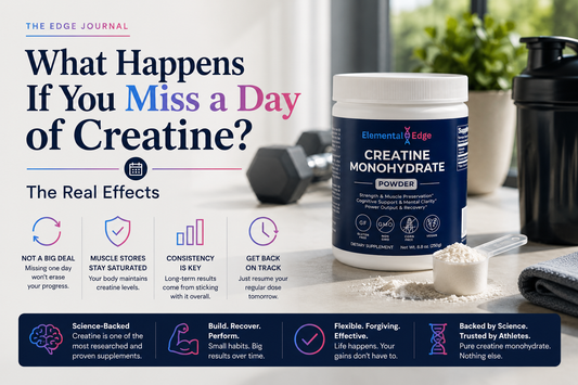 Is Missing a Day of Creatine Bad? No — Here's What Actually Happens