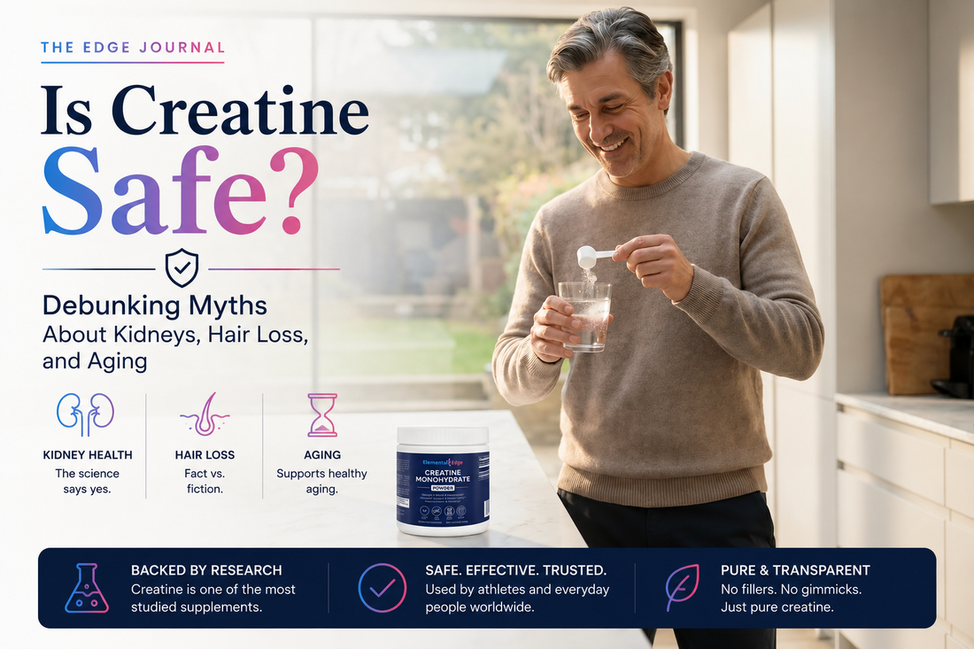 Is Creatine Safe? Debunking Myths About Kidneys, Hair Loss, and Aging