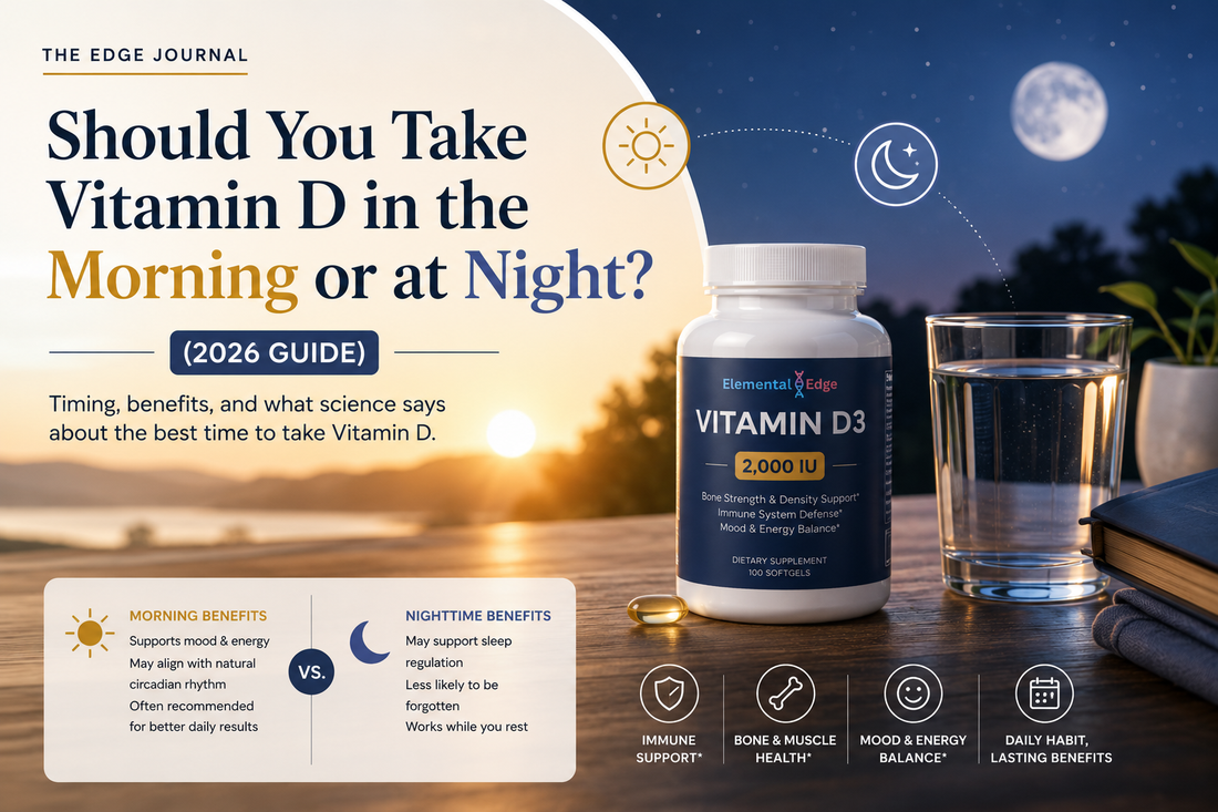Take Vitamin D Morning or Night? The 2026 Guide to Timing