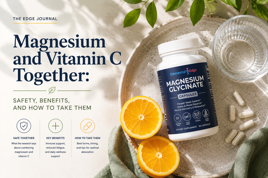 Magnesium and Vitamin C Together: Benefits, Safety & Timing
