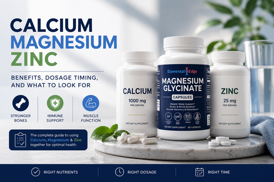 Calcium Magnesium Zinc: Benefits, Timing & What to Look For