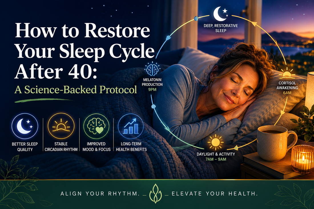How to Restore Your Sleep Cycle After 40: A Science-Backed Protocol