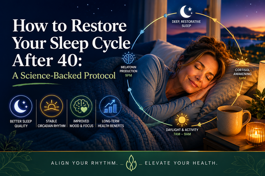 How to Restore Your Sleep Cycle After 40: A Science-Backed Protocol