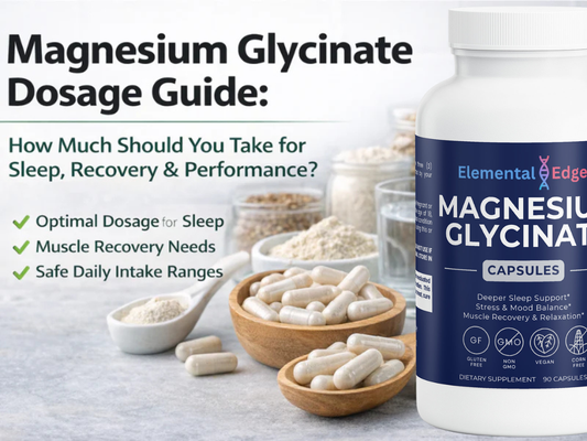 Magnesium Glycinate Dosage Guide: How Much Should You Take for Sleep, Recovery & Performance?