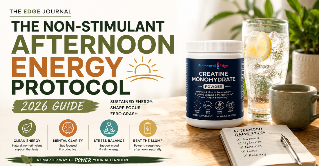 The Non-Stimulant Afternoon Energy Protocol (2026 Guide)