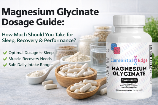 Magnesium Glycinate Dosage Guide: How Much Should You Take for Sleep, Recovery & Performance?