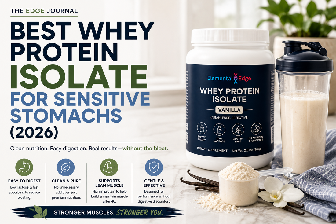 Best Whey Protein Isolate for Sensitive Stomachs (2026)