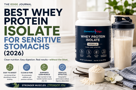 Best Whey Protein Isolate for Sensitive Stomachs (2026)