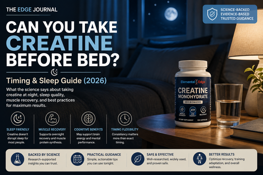 Creatine Before Bed: Safe, Effective, and Science-Backed