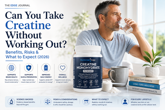 Can You Take Creatine Without Working Out? Benefits, Risks & What to Expect