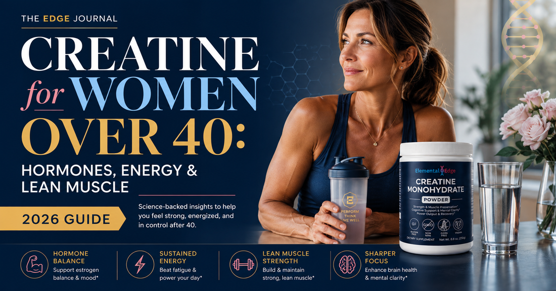 Creatine for Women Over 40: Hormones, Energy & Lean Muscle (2026 Guide)