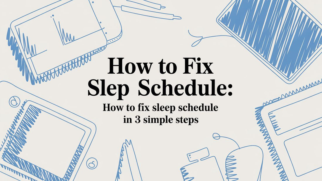 How to Fix Sleep Schedule: how to fix sleep schedule in 3 simple steps
