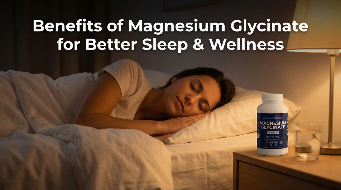 Benefits of Magnesium Glycinate for Better Sleep & Wellness