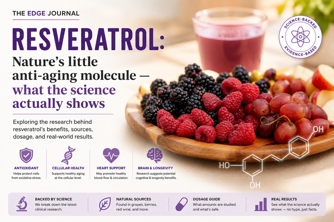 Resveratrol: Nature’s little anti-aging molecule — what the science actually shows