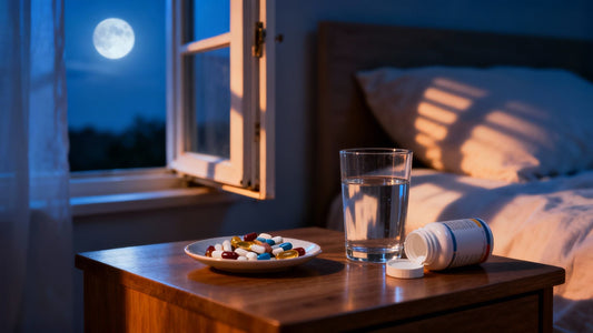 Take Vitamins at Night: take vitamins at night for better sleep and recovery