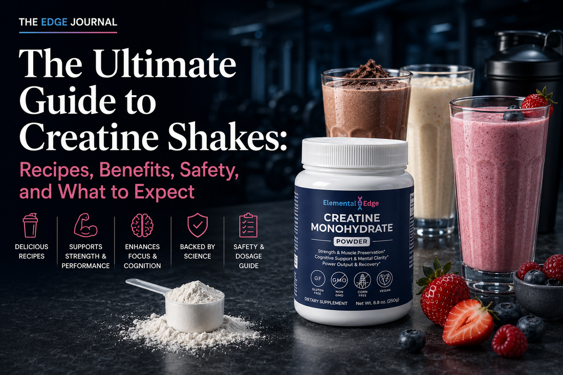 The Ultimate Guide to Creatine Shakes: Recipes, Benefits & Safety
