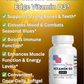 Vitamin D3 2,000 IU – Strength, Immunity & Sunshine in Every Softgel | Elemental Edge