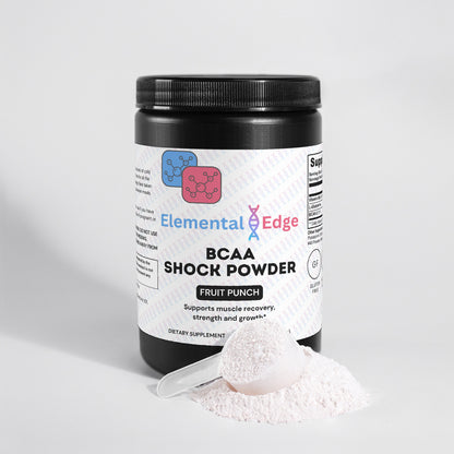 BCAA Shock Powder – Endurance, Recovery & Muscle Growth | Elemental Edge