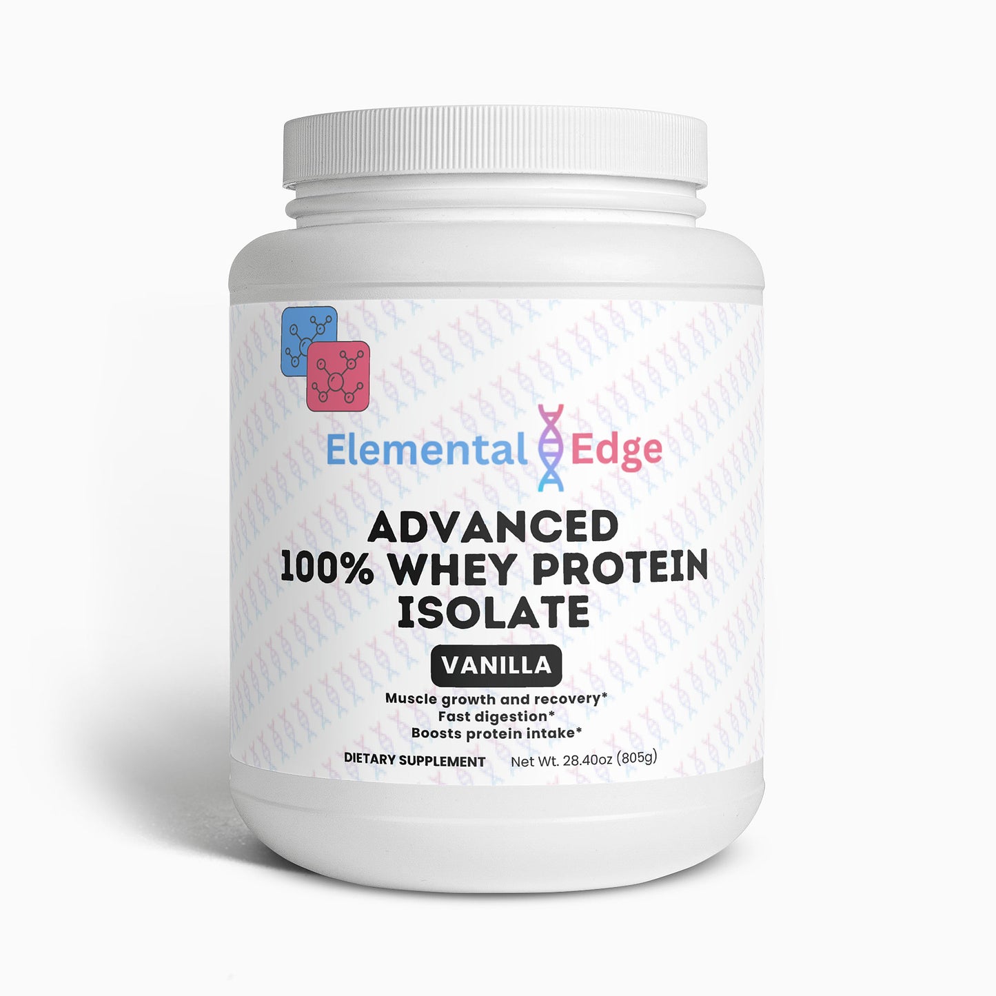 100% Whey Protein Isolate (Vanilla) – Lean Muscle & Recovery | Elemental Edge