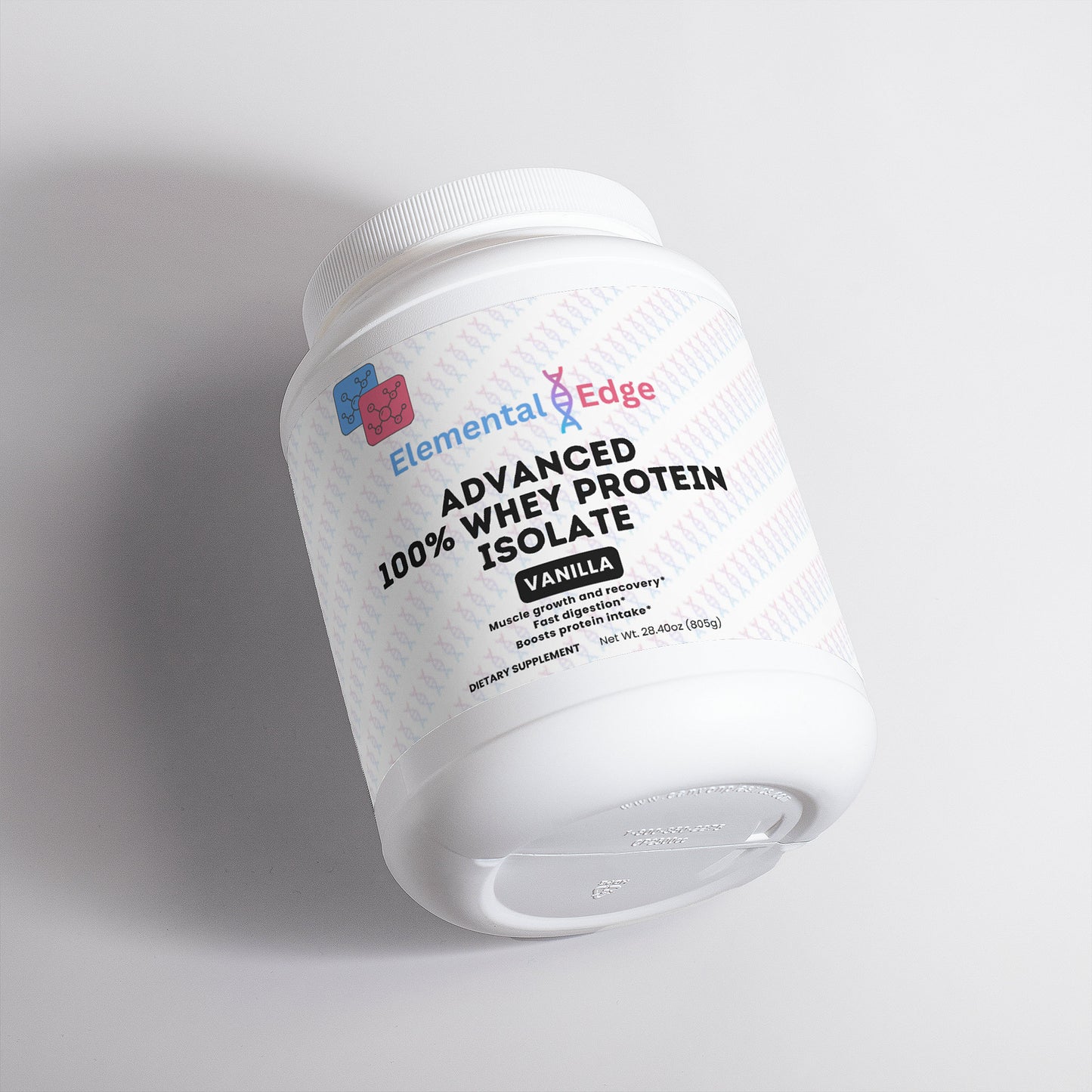 100% Whey Protein Isolate (Vanilla) – Lean Muscle & Recovery | Elemental Edge
