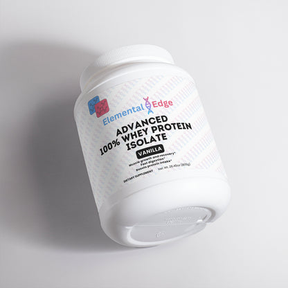 100% Whey Protein Isolate (Vanilla) – Lean Muscle & Recovery | Elemental Edge