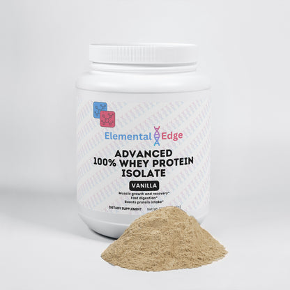 100% Whey Protein Isolate (Vanilla) – Lean Muscle & Recovery | Elemental Edge