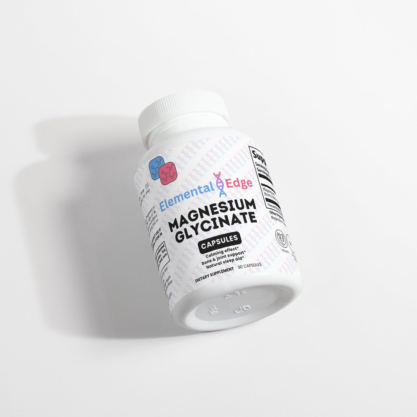 Magnesium Glycinate for Sleep, Stress & Muscle Recovery | Elemental Edge Health