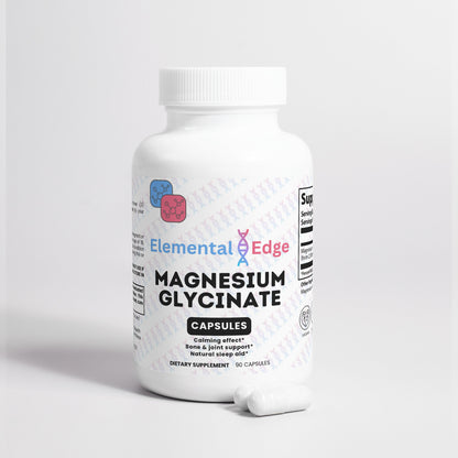 Magnesium Glycinate for Sleep, Stress & Muscle Recovery | Elemental Edge Health