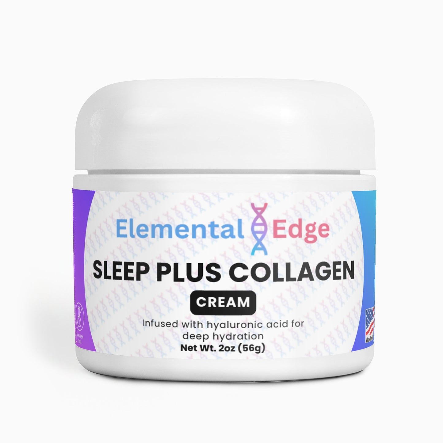 Sleep Plus Collagen Cream – Restore, Hydrate & Unwind Overnight | Elemental Edge