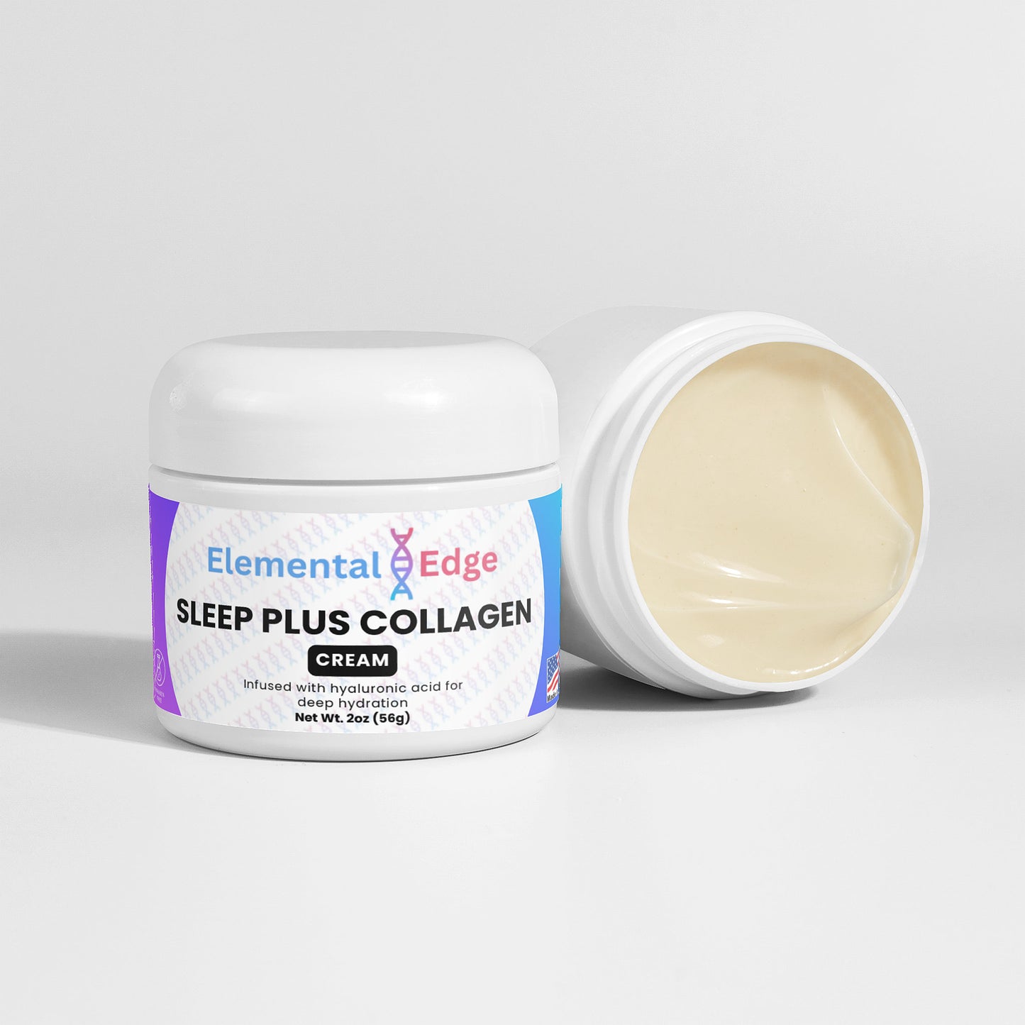 Sleep Plus Collagen Cream – Restore, Hydrate & Unwind Overnight | Elemental Edge