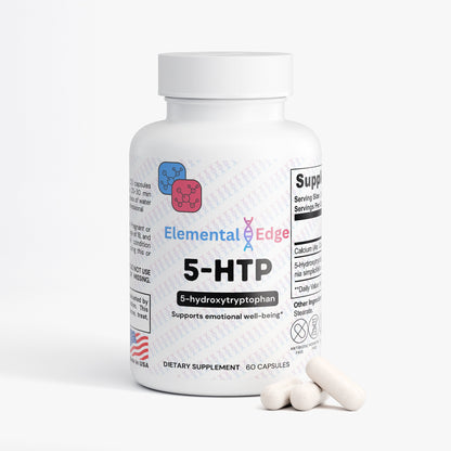 5-HTP Mood, Sleep & Stress Support – Calm, Rest & Emotional Balance | Elemental Edge