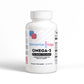 Omega-3 EPA 180mg + DHA 120mg – Heart, Brain & Joint Support | Elemental Edge