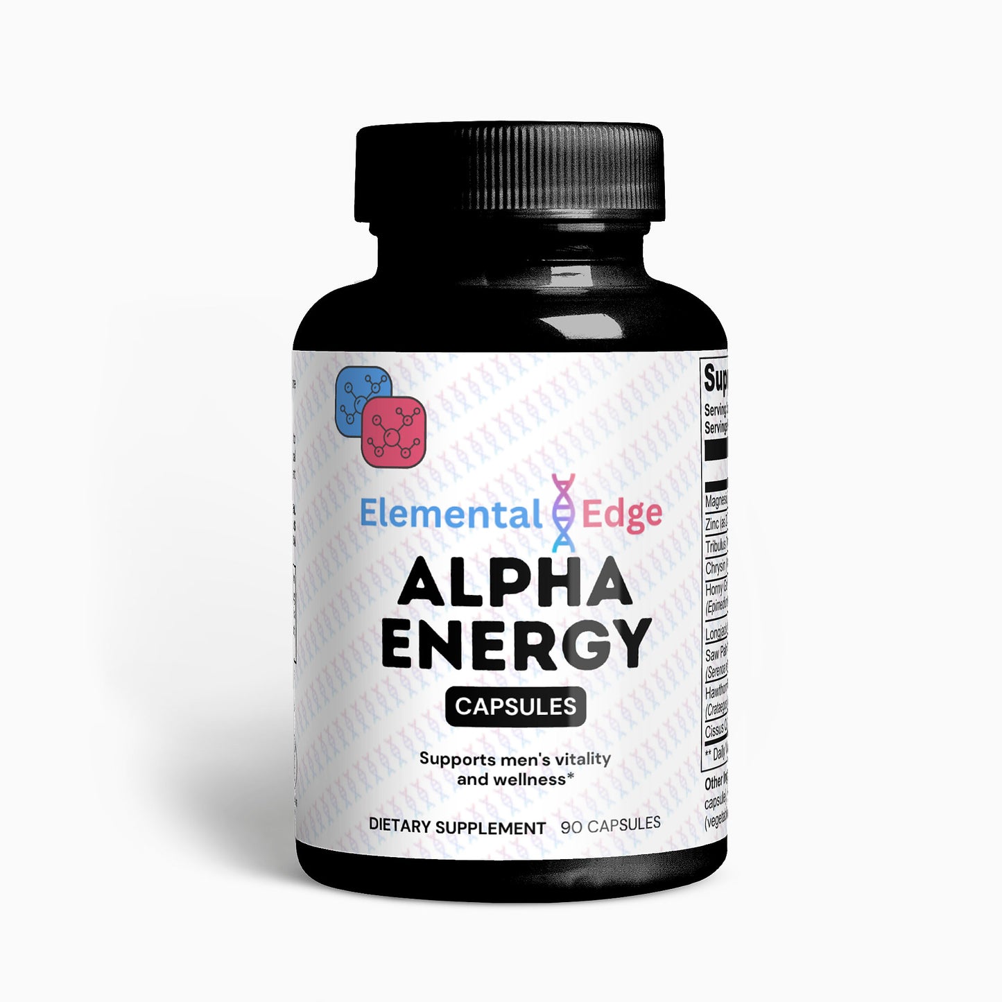 Alpha Energy – Stamina, Strength & Daily Vitality Support | Elemental Edge