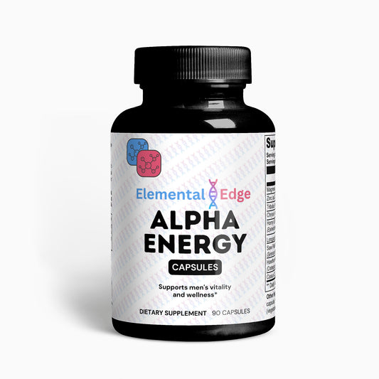 Alpha Energy – Stamina, Strength & Daily Vitality Support | Elemental Edge