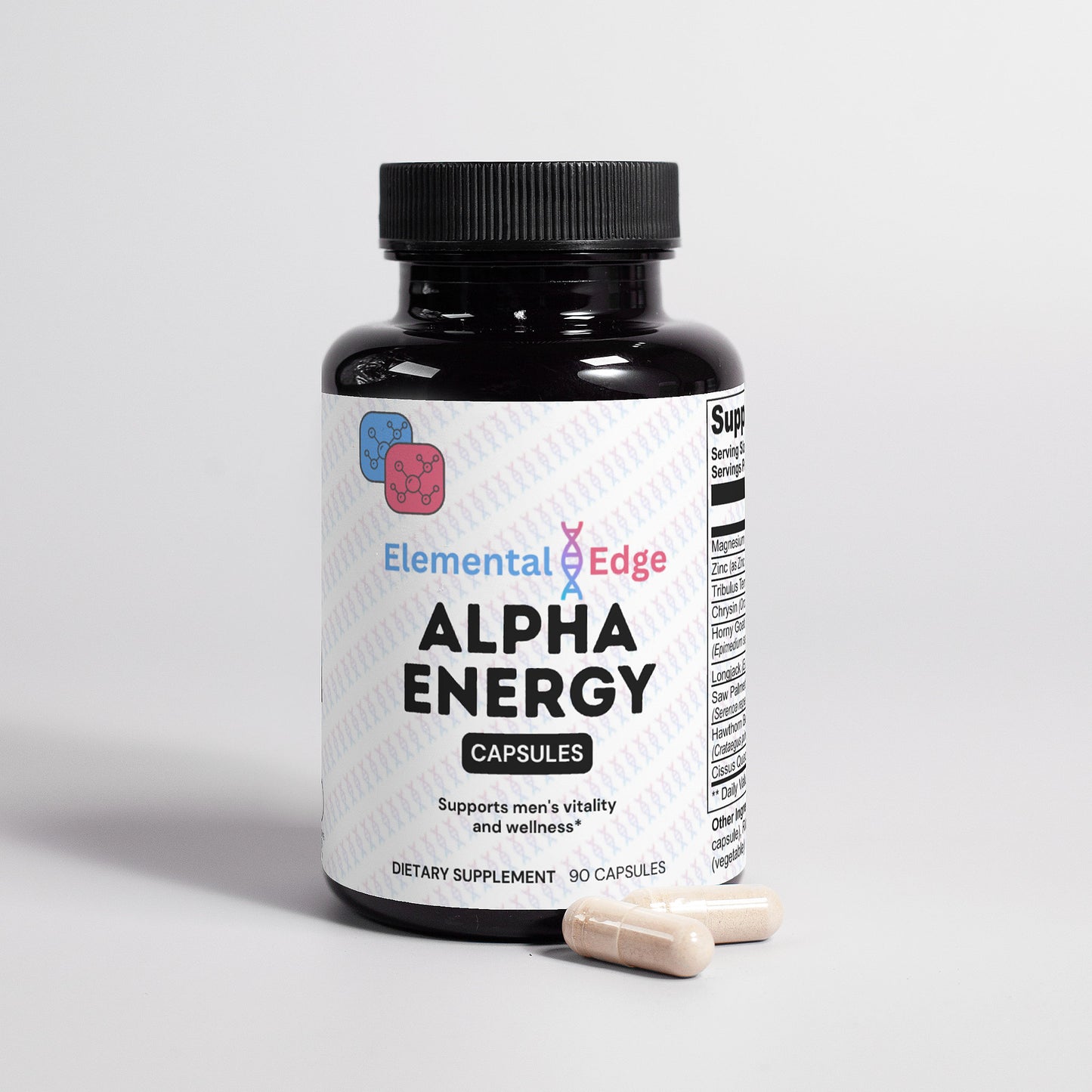 Alpha Energy – Stamina, Strength & Daily Vitality Support | Elemental Edge