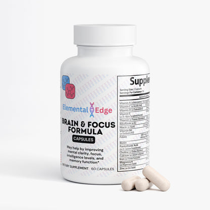Brain & Focus Formula – Mental Clarity, Memory & Productivity | Elemental Edge
