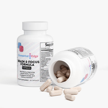 Brain & Focus Formula – Mental Clarity, Memory & Productivity | Elemental Edge