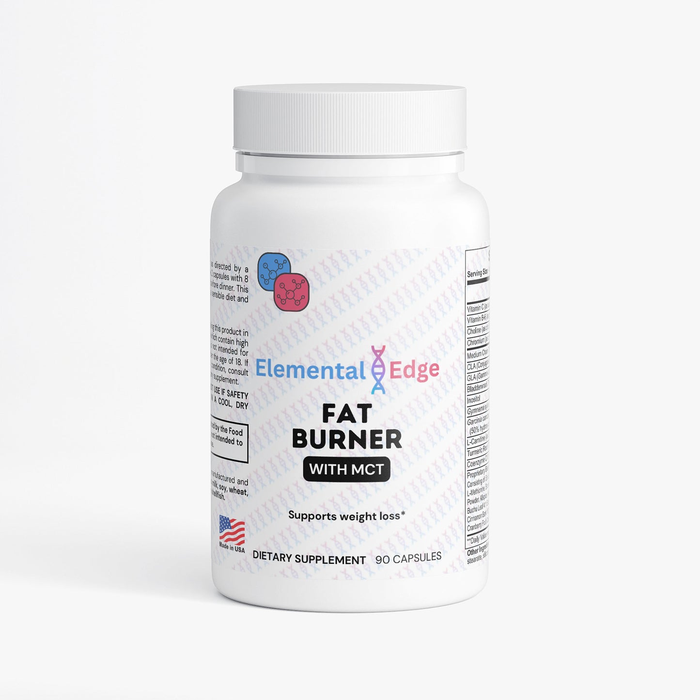 Fat Burner with MCT – Metabolism, Energy & Weight Loss Support | Elemental Edge