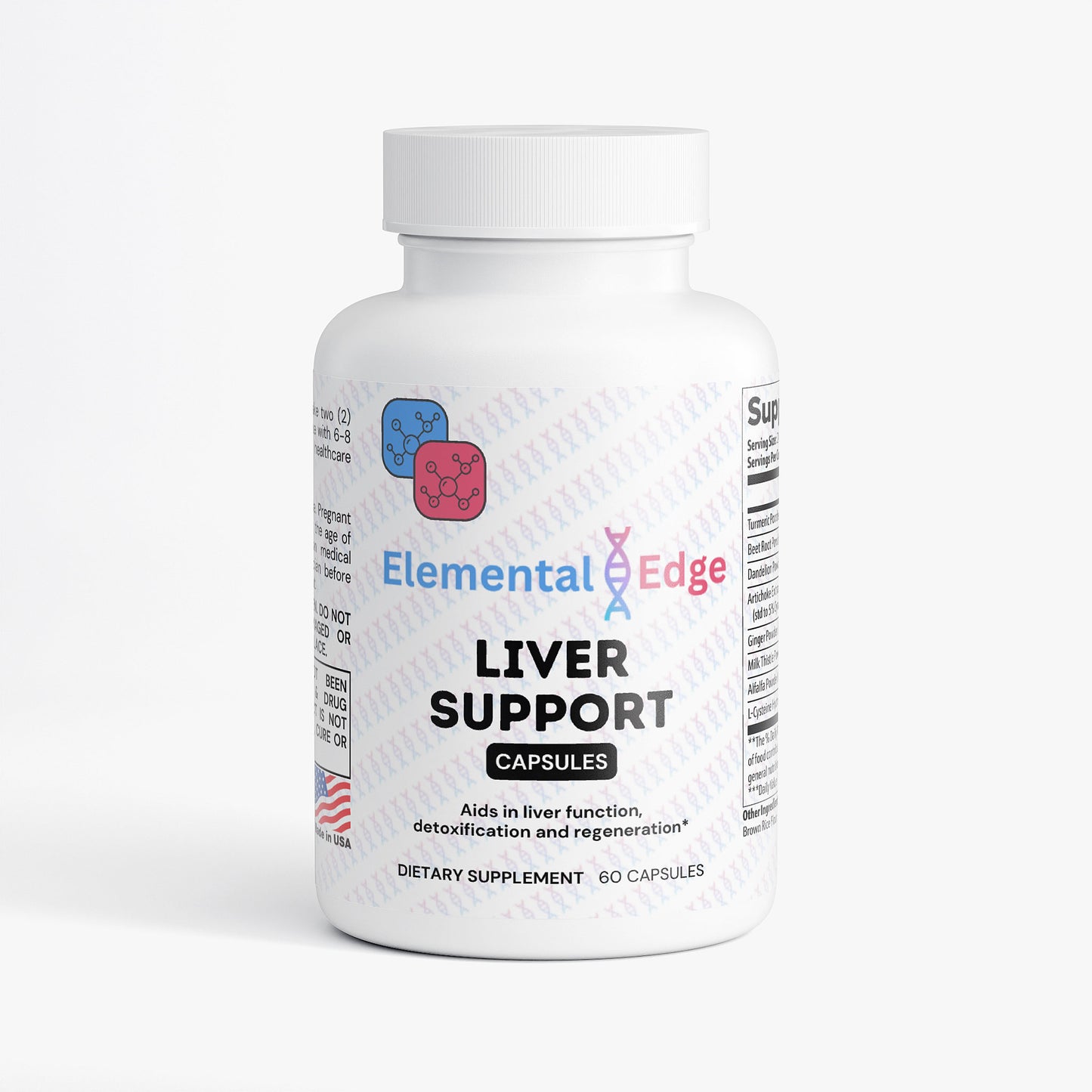 Liver Support – Detox, Cleanse & Regeneration Formula | Elemental Edge