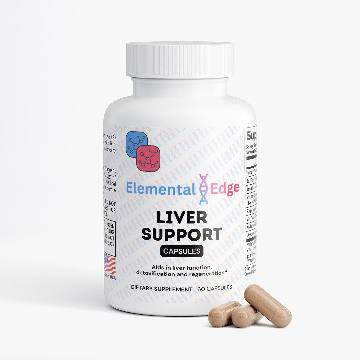 Liver Support – Detox, Cleanse & Regeneration Formula | Elemental Edge