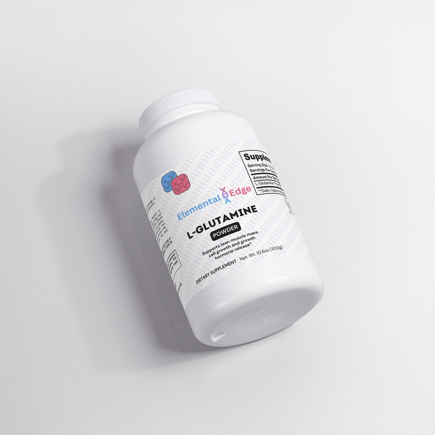 L-Glutamine Powder – Recovery, Muscle Growth & Endurance | Elemental Edge